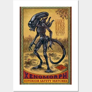 Xenomorph Matches Posters and Art